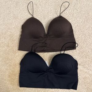 Forever 21 Brown and Black Bras